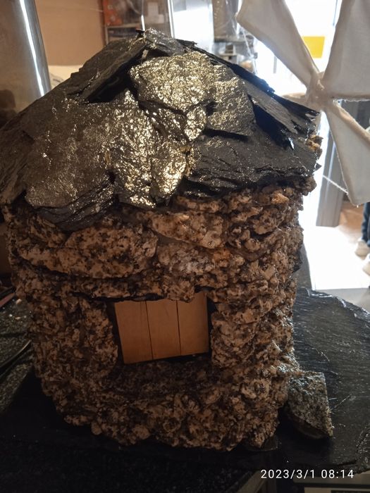 Réplica de moinho candeeiro