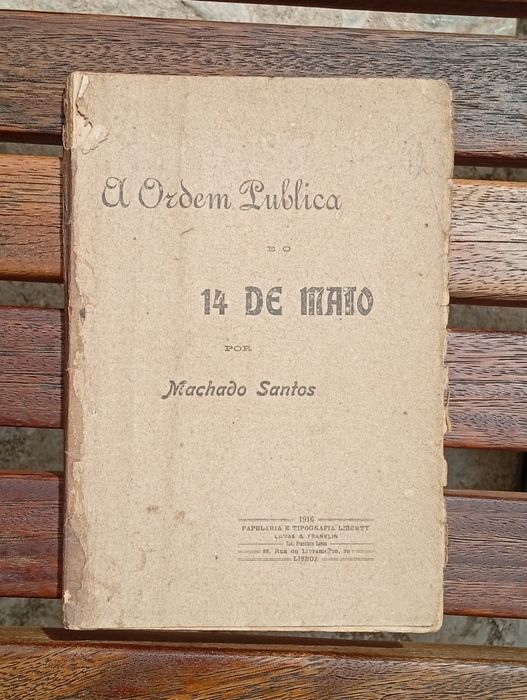 Livro A Ordem Pública e o 14 de Maio"