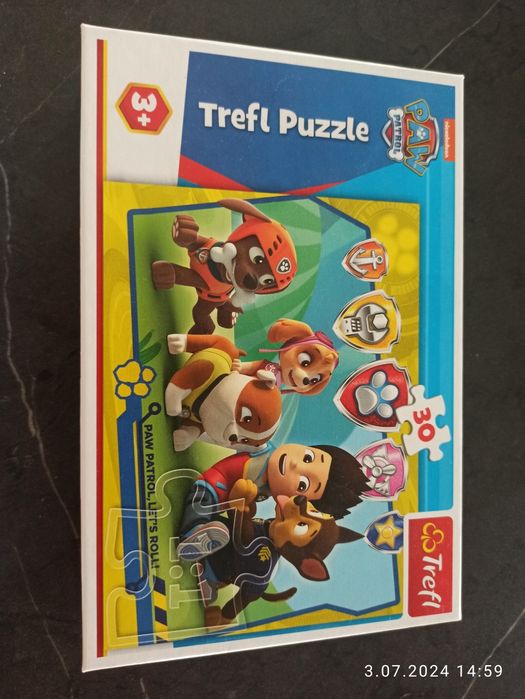 Puzzle trefl Psi Patrol 30 el.