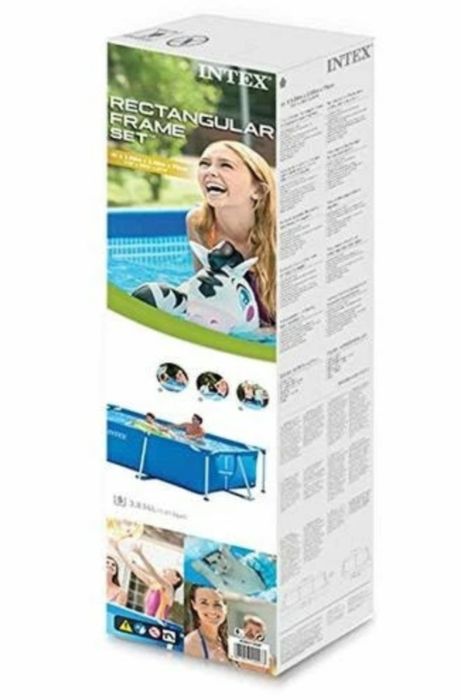 Piscina retangular INTEX Steel 300x200x75