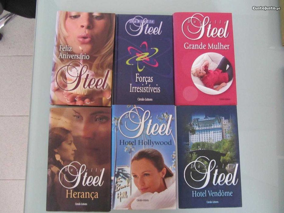 36 Livros Danielle Steel, Circulo de Leitores, Capa Dura