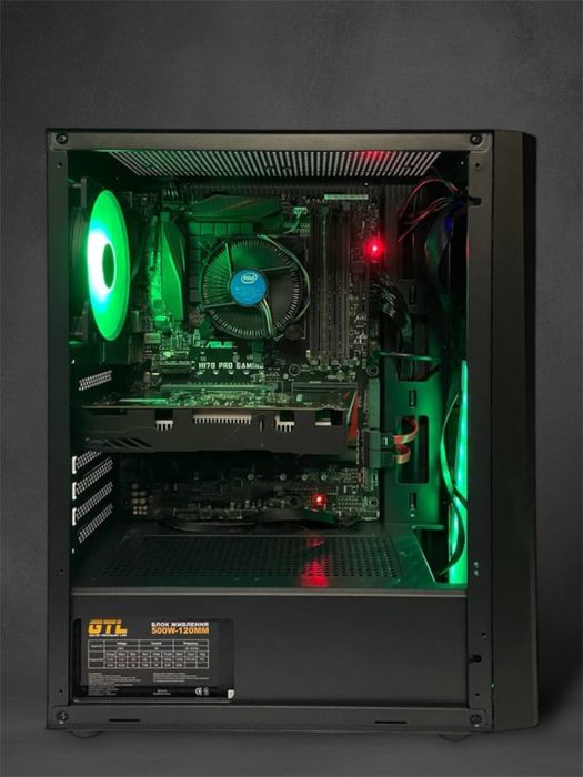 Ігровий ПК І3-10100F | GTX 1050Ti 4GB | DDR 4 16GB | SSD 512 GB