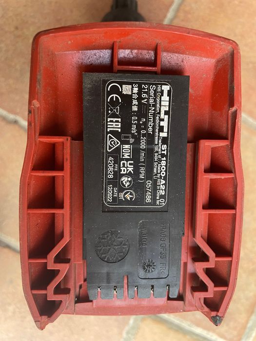 Hilti st 1800 como nova