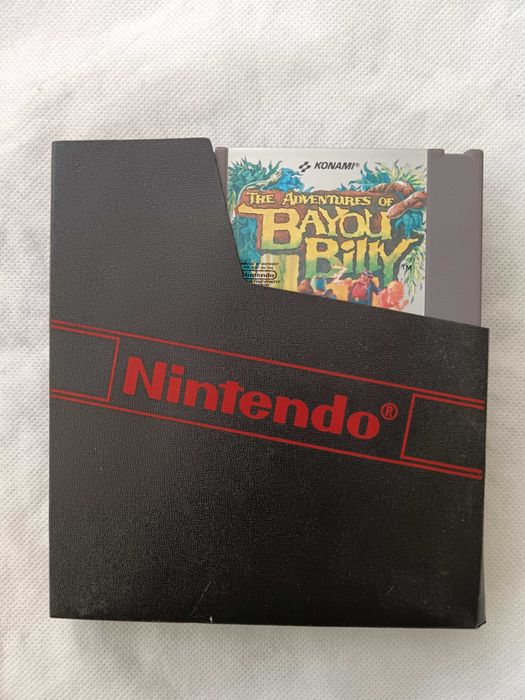 The Adventures of Bayou Billy [NES, 1988] Loose With Nintendo Cover