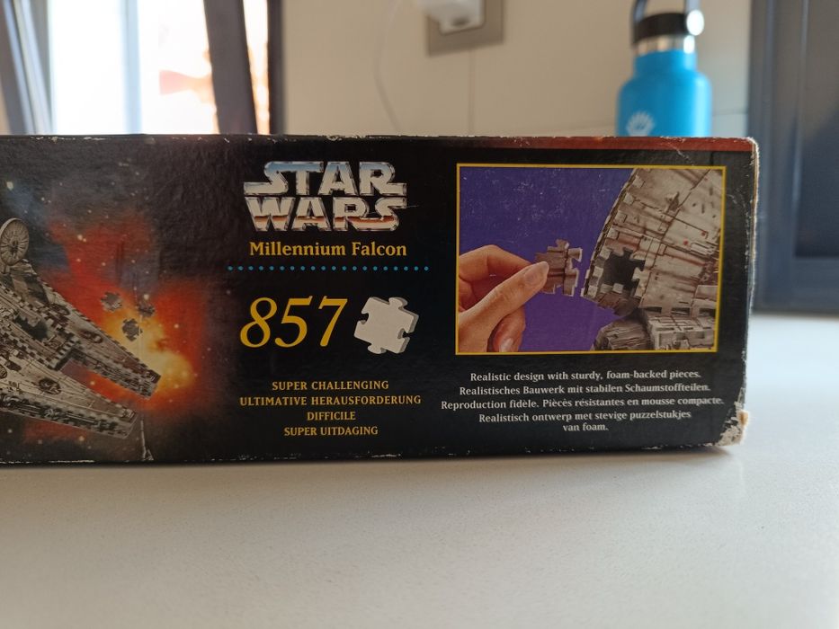 Puzzle 3D Star Wars Millenium Falcon vintage 1995