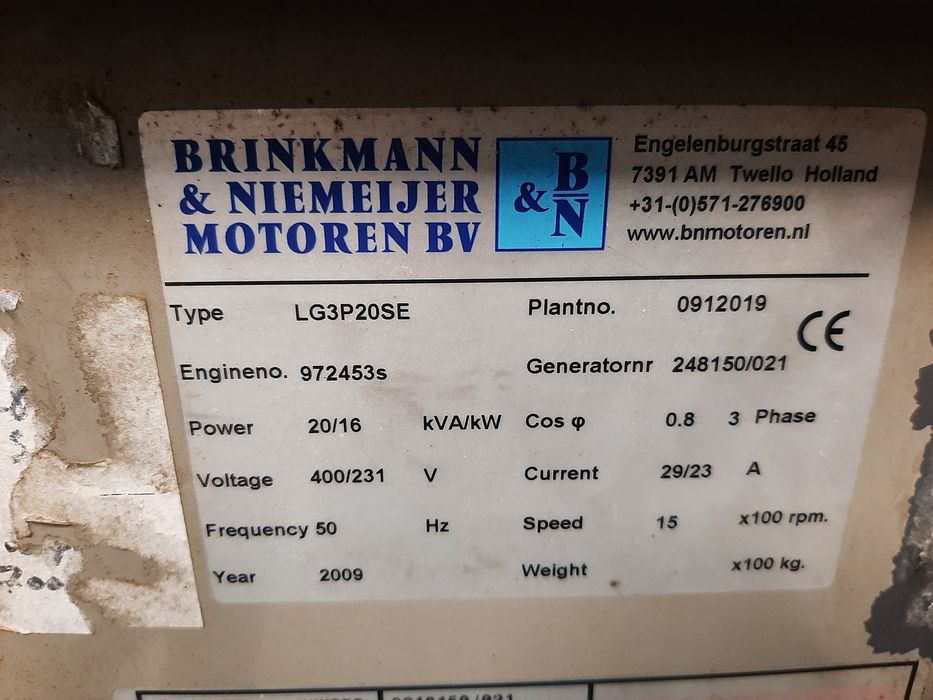 Uzywany perkins 404 agregat prądotwórczy 20 kva