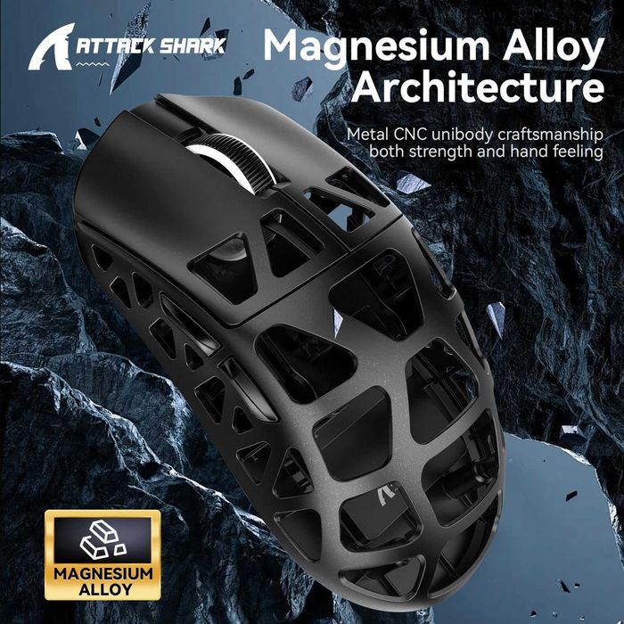 Mouse Gamer Attack Shark R3 - Baixa de Preço