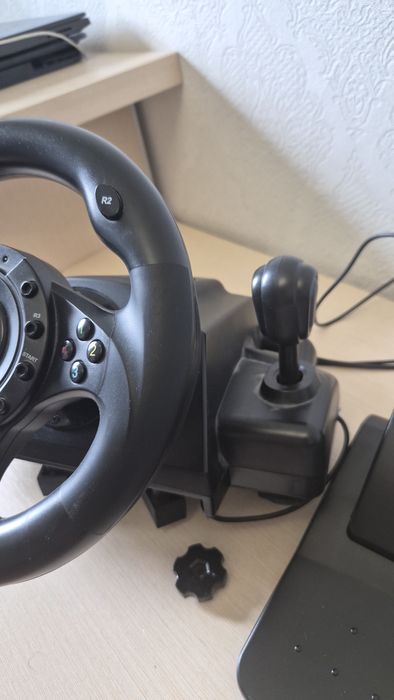 Ігрове кермо з педалями Defender Forsage Drift GT (для ПК / PS3)