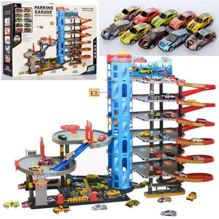 Дитячий гараж на 7 поверхів