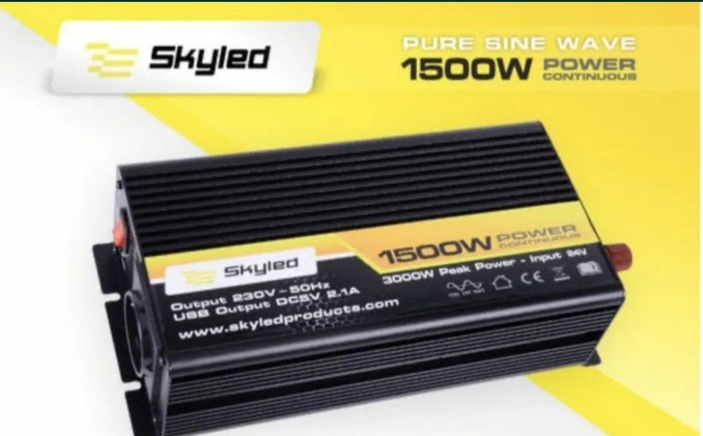Інвертор 1500w 24v на старт запуск 3000w