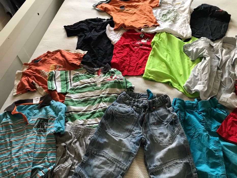 Lote roupa menino verão- 5/6 anos