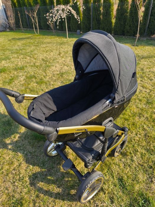 Wózek junama diamond s-line czarny