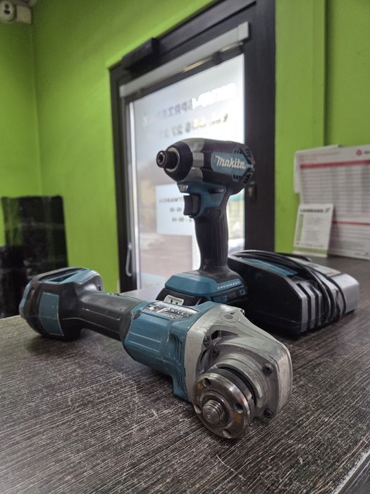 Zestaw Makita plus ładowarka