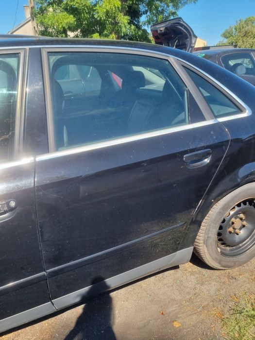 Drzwi lewe tył Audi A4 B6 Ly9b