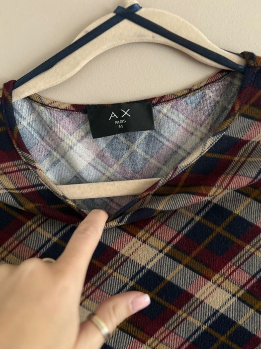 Sukienka w szkocką kratę AX Paris M 38