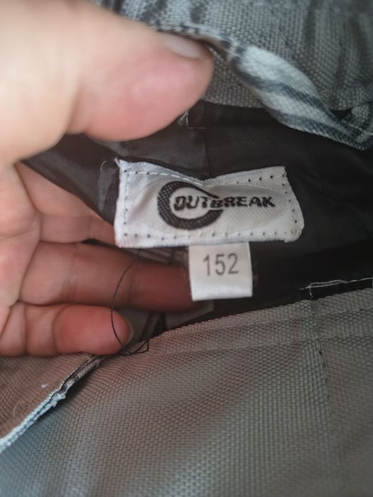 Spodnie narciarskie Outbreak rozmiar 152