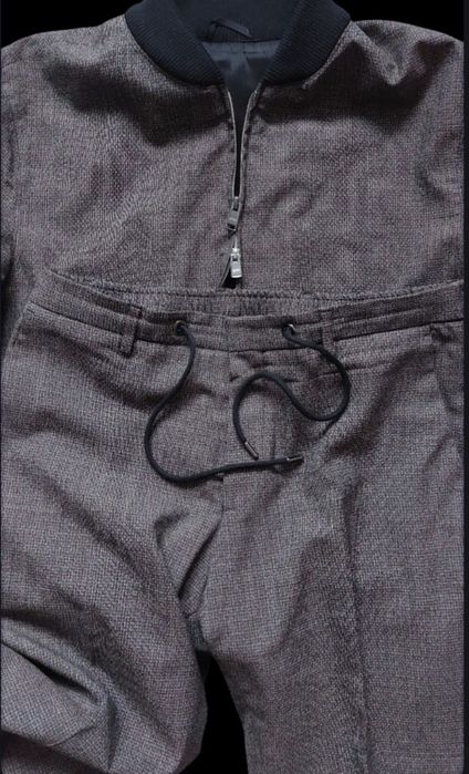 Hugo Boss x Carlo Barbera komplet elagancki wiosna Virgin wool r. 50/L