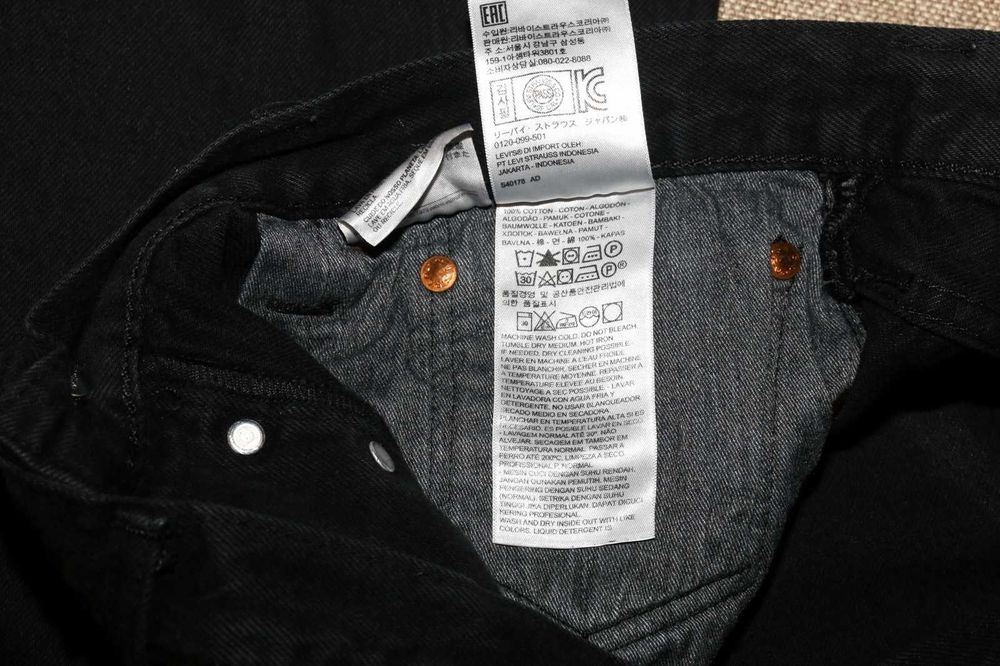Spodnie męskie Levis 501 W34 L34 oryginalne