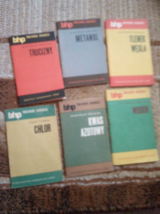 Książeczki.poradniki BHP 1971rkpl