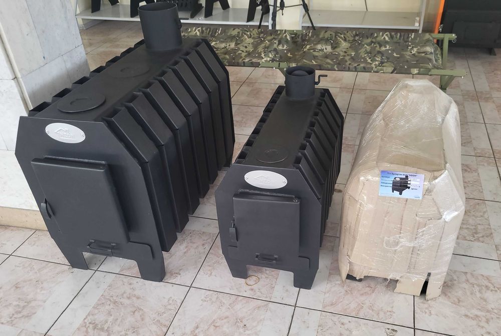 148м3! ОТ ЗАВОДА! АКЦИЯ! Экономная Печь Буржуйка Булерьян на Дровах