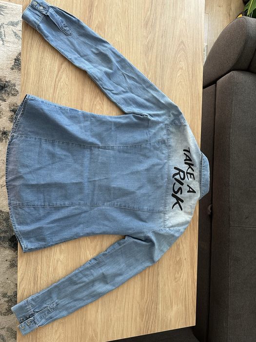 Jeansowa koszula damska