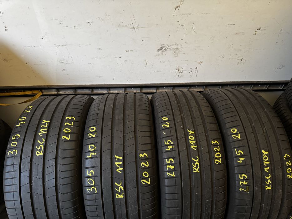 4 Opony pirelli p zero 305/40/20 i 275/45/20 BMW RSC 2023r.