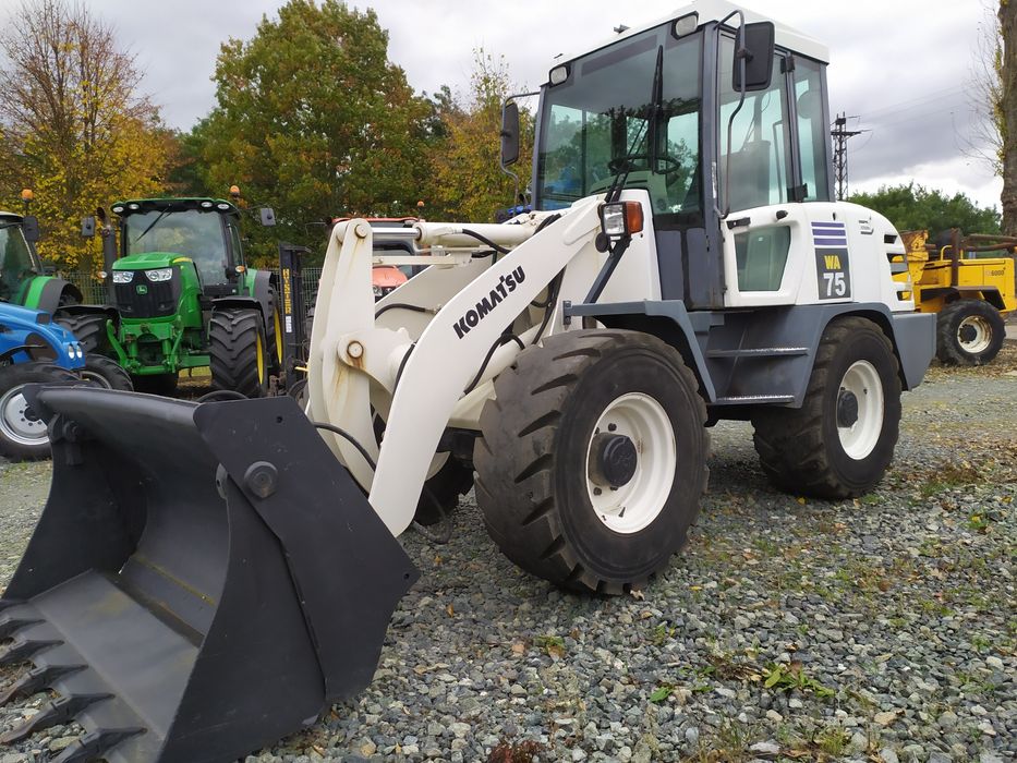 Ładowarka Komatsu WA75 jak terex kramer