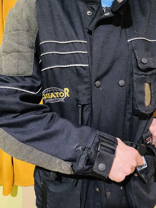 Мотокуртка текстильна