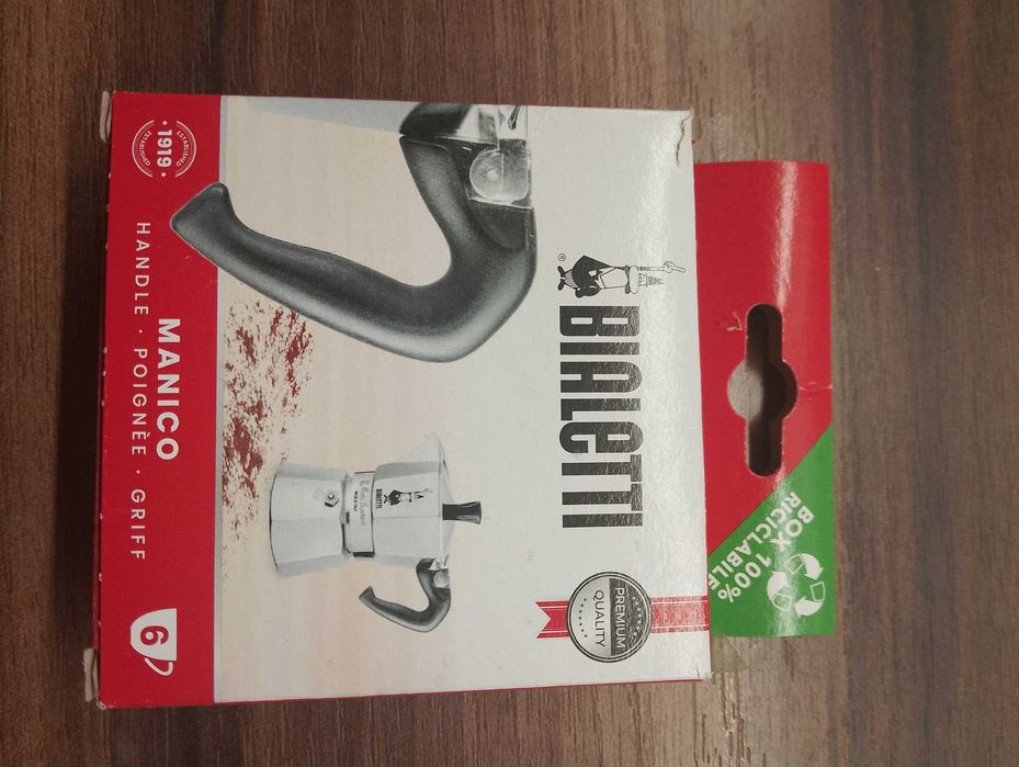 Bialetti nowy stalowy bolec do montazu uchwytu 270 ml 6 filiżanek