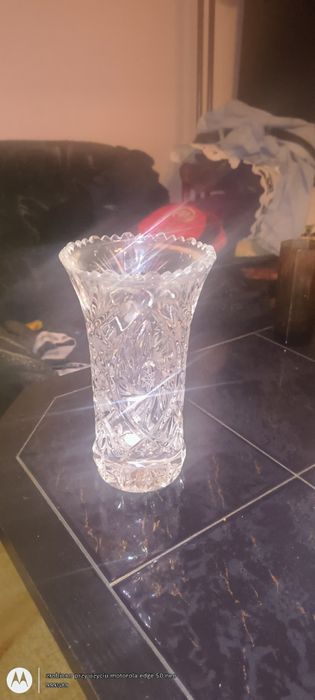 Wazon  krysztalowy