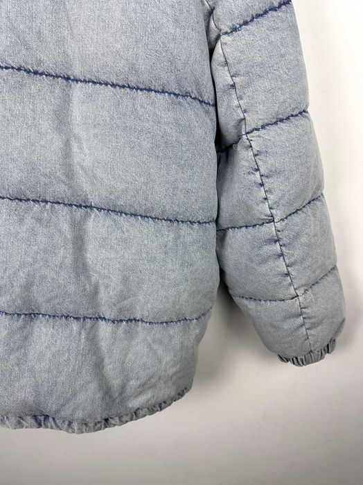 Kurtka puchowa LEVIS STRAUSS jeansowa zimowa r. XL