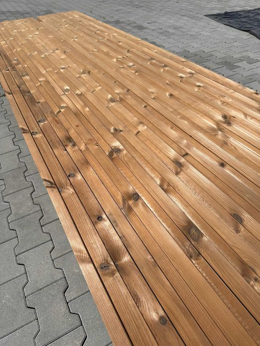 Deska elewacyjna Lamela 28x42mm Thermo termo Sosna elewacja
