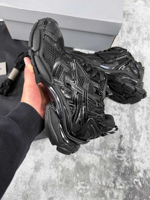 Balenciaga Runner Black Opium кросівки баленсіага чорні великі