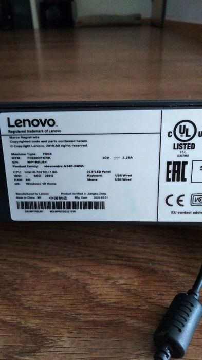 Lenovo ideacentre A 340-24iwl