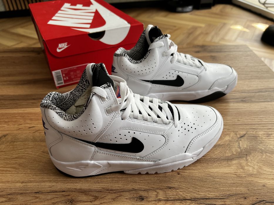 Nowe sneakersy buty Nike Air Flight Lite Mid kolor biały