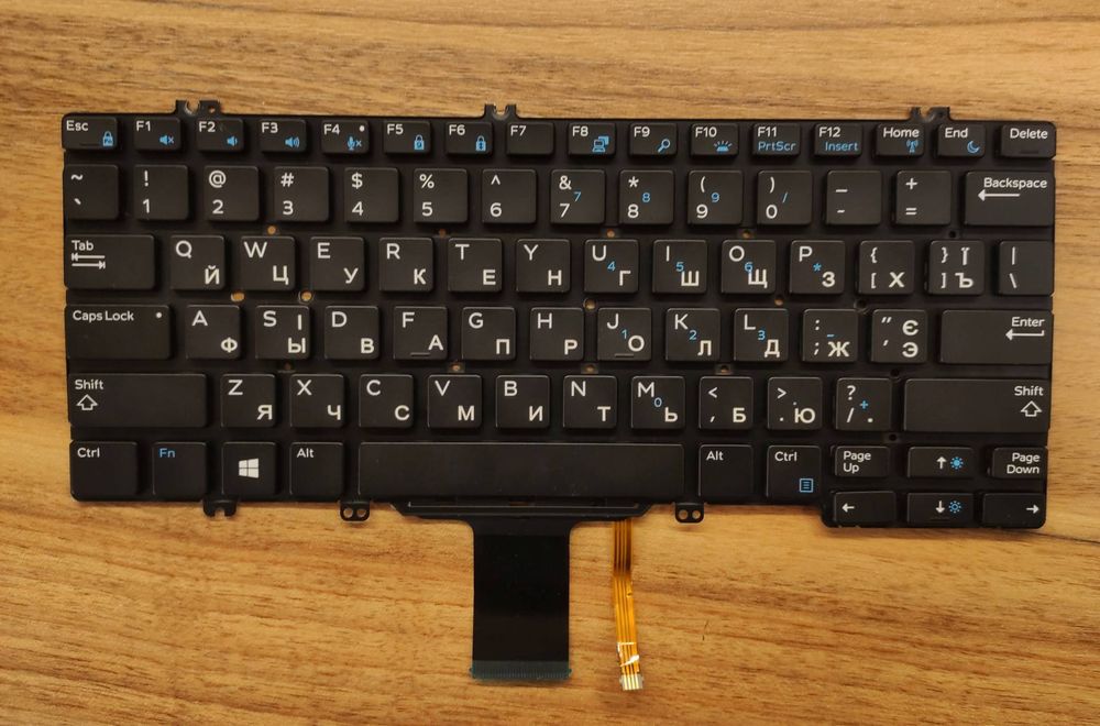 Клавіатура Dell e5280 5288 5289 7280 e7380 e7390 e7220 7290