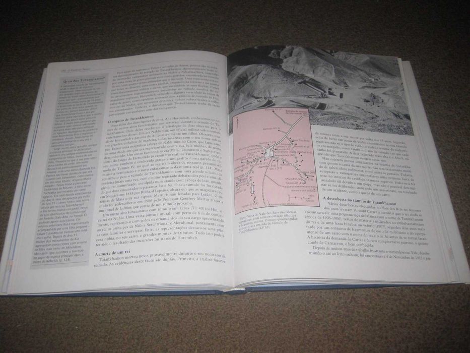 Livro "Crónicas dos Faraós" de Peter A. Clayton