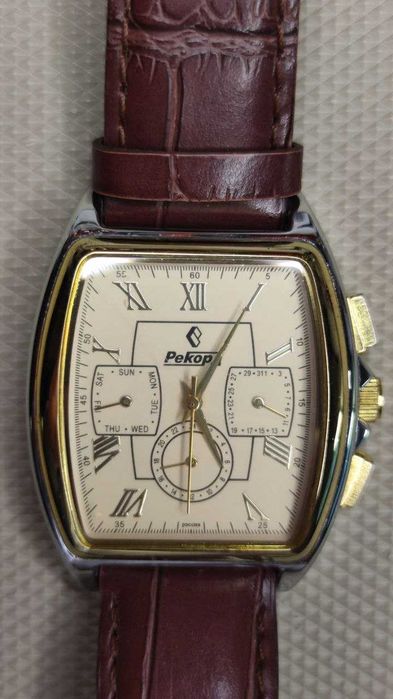 Годинник механічний Рекорд стандарт з автопідзаводом протиударний