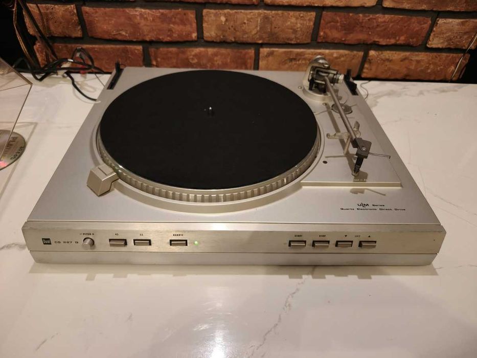 DUAL CS-627Q Świetny gramofon Direct Drive ! Do przeglądu
