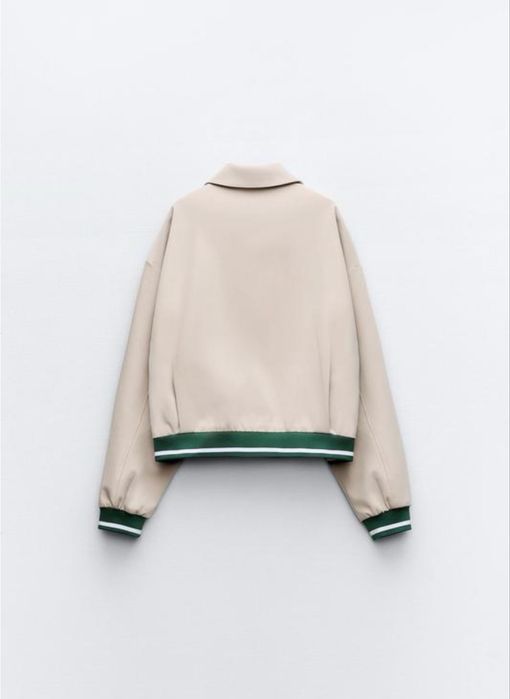 Стильна куртка-бомбер zara