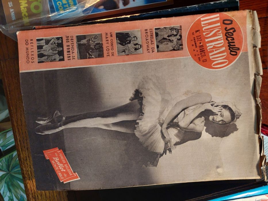 Revistas antigas capas ballet