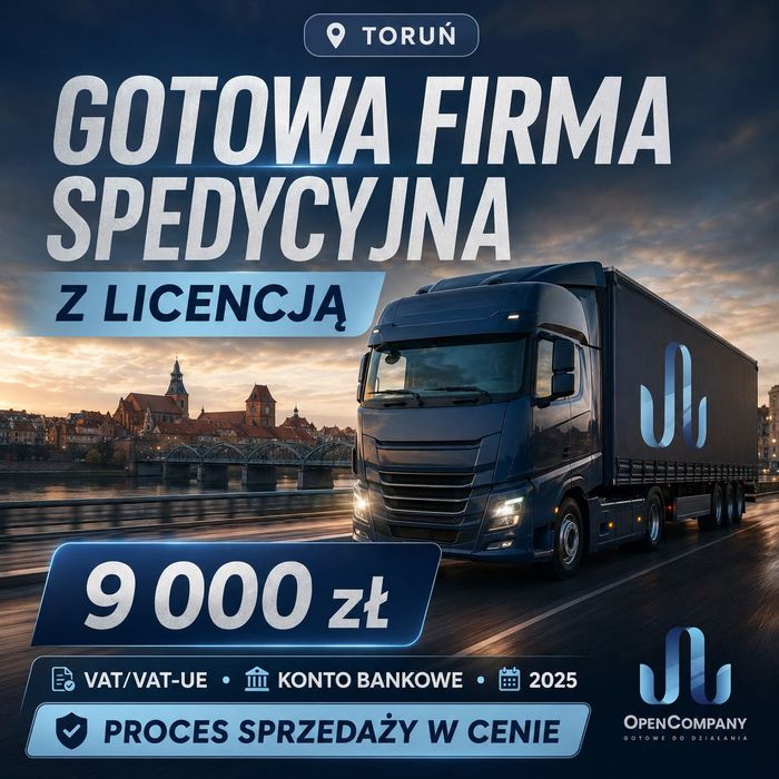 Sprzedam gotową firmę spedycyjną