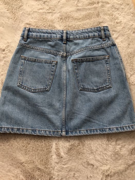Top Shop petite spódnica dżinsowa XS/34