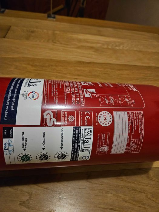 extintor de incêndio