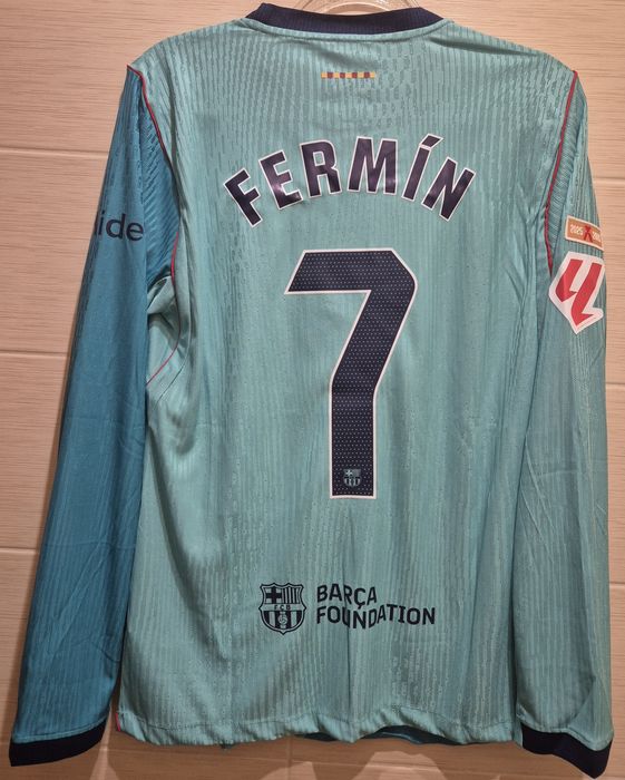 Koszulka piłkarska Longsleeve FC Barcelona 2026 2027 Fermin Lopez