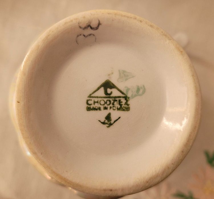 Zestaw do herbaty Chodzież PRL