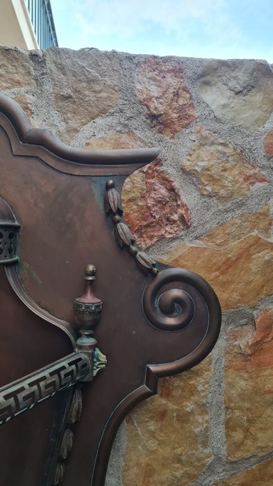 Candeeiro parede electrificado