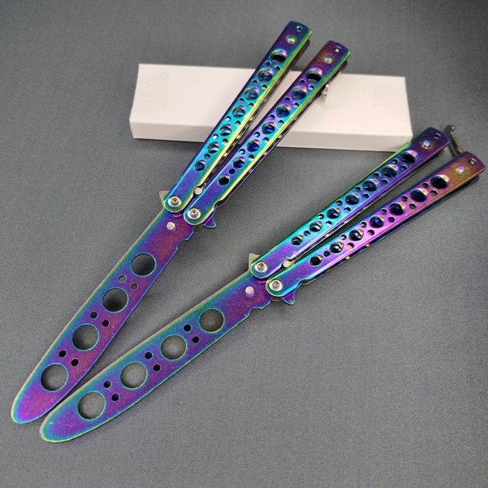 Нож Бабочка / Балисонг / Тренировочный / Учебный / Ніж балісонг