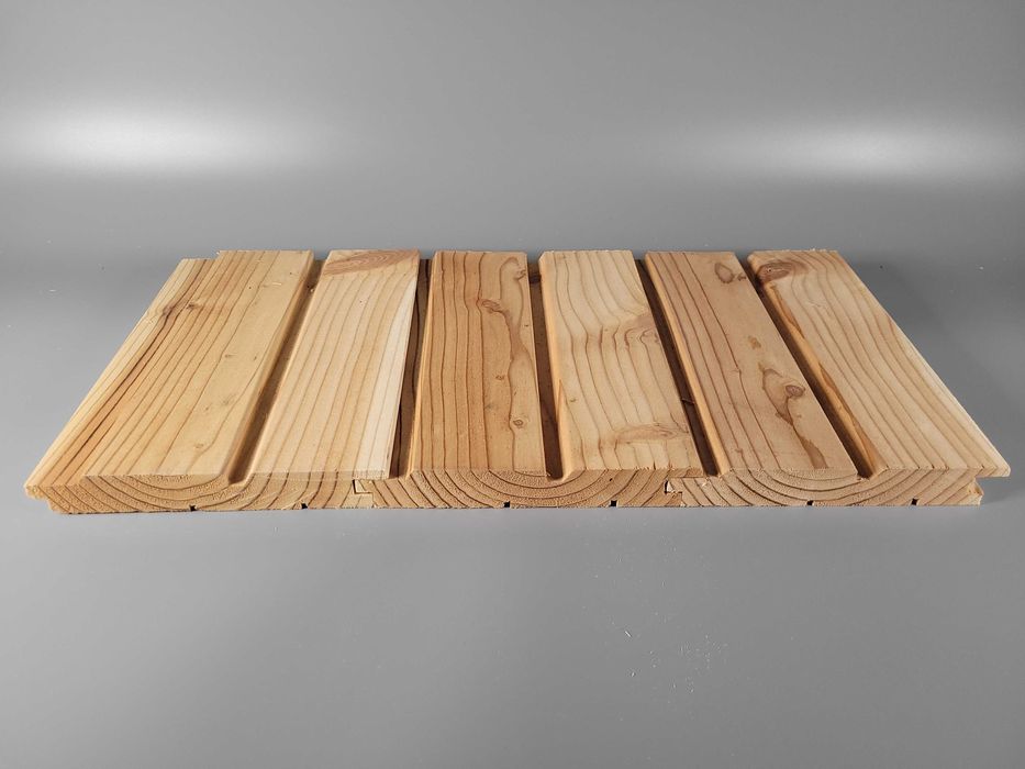 Deska elewacyjna DUO ROMB Modrzew 25mm ŚLĄSK