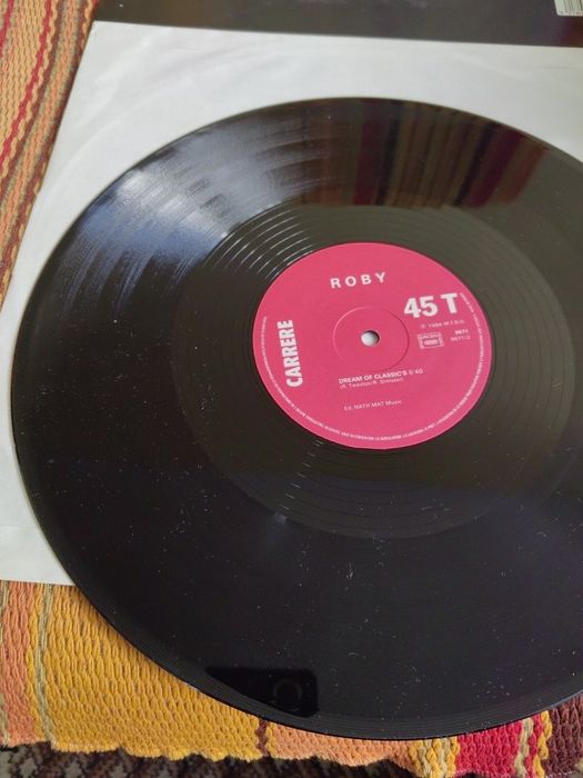 Roby-Side By Side, 12"Maxi singiel winylowy Italo disco